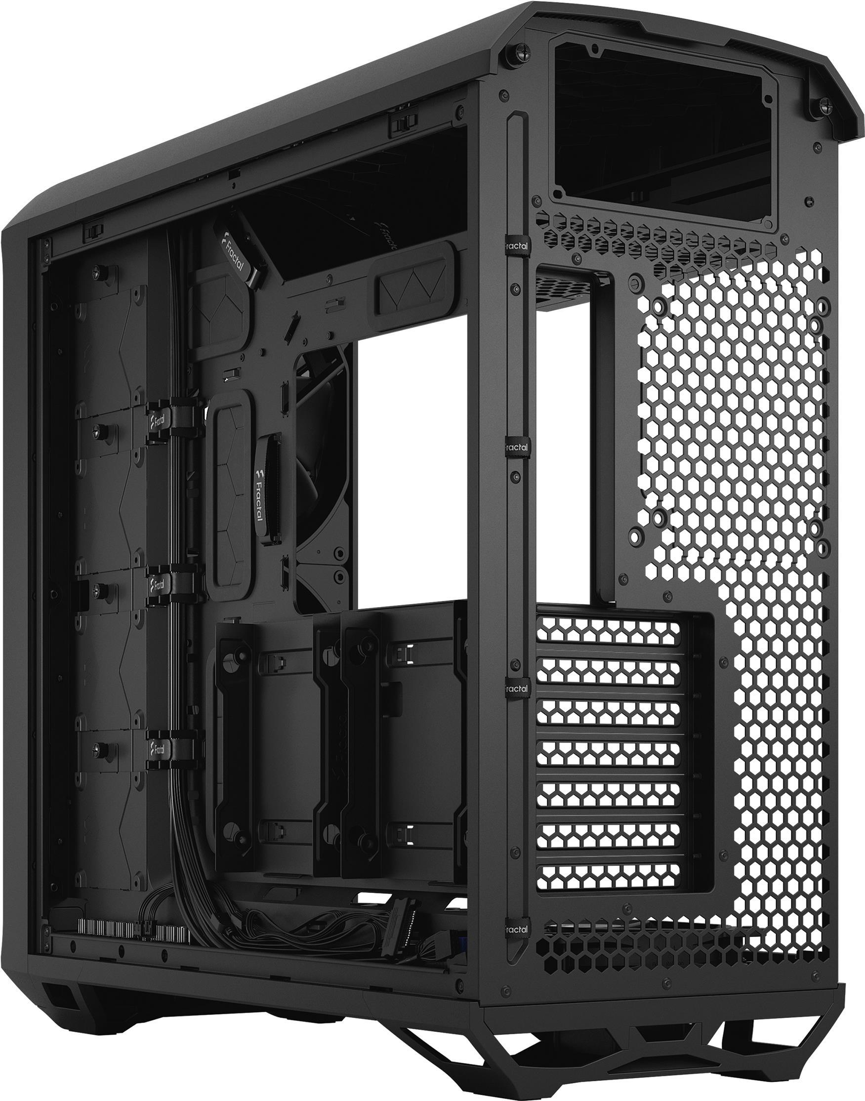 Fractal Design Torrent – Tower-Gehäuse – E-ATX – Gehärtetes Glas – Schwarz