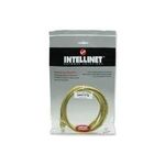 Intellinet Network Patch Cable, Cat6, 5m, Yellow, CCA, U/UTP, PVC, RJ45, Gold Plated Contacts, Snagless, Booted, Lifetime Warranty, Polybag (343725)