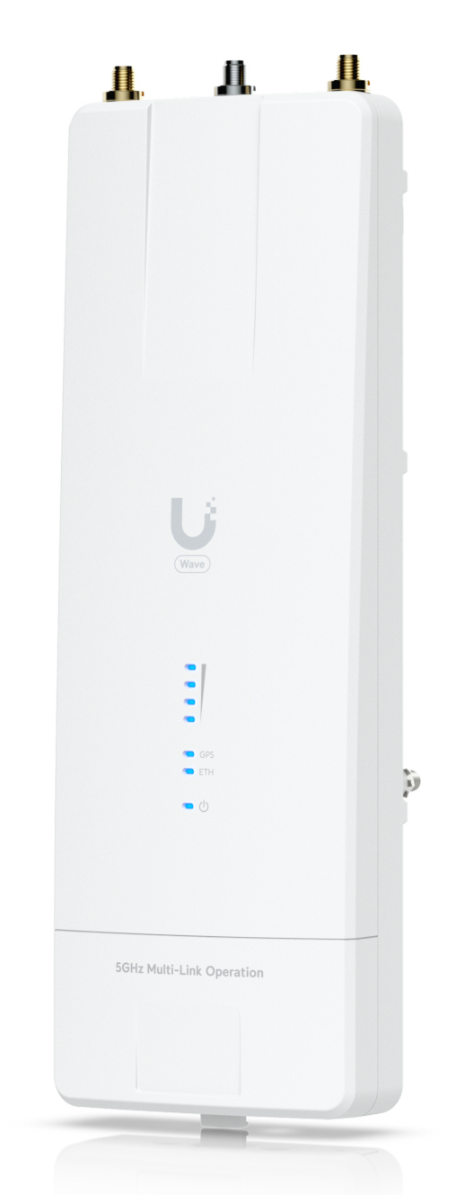 Ubiquiti UniFi Wave MLO5 Accesspoint Wi-Fi 7 5 Gbps Weiß