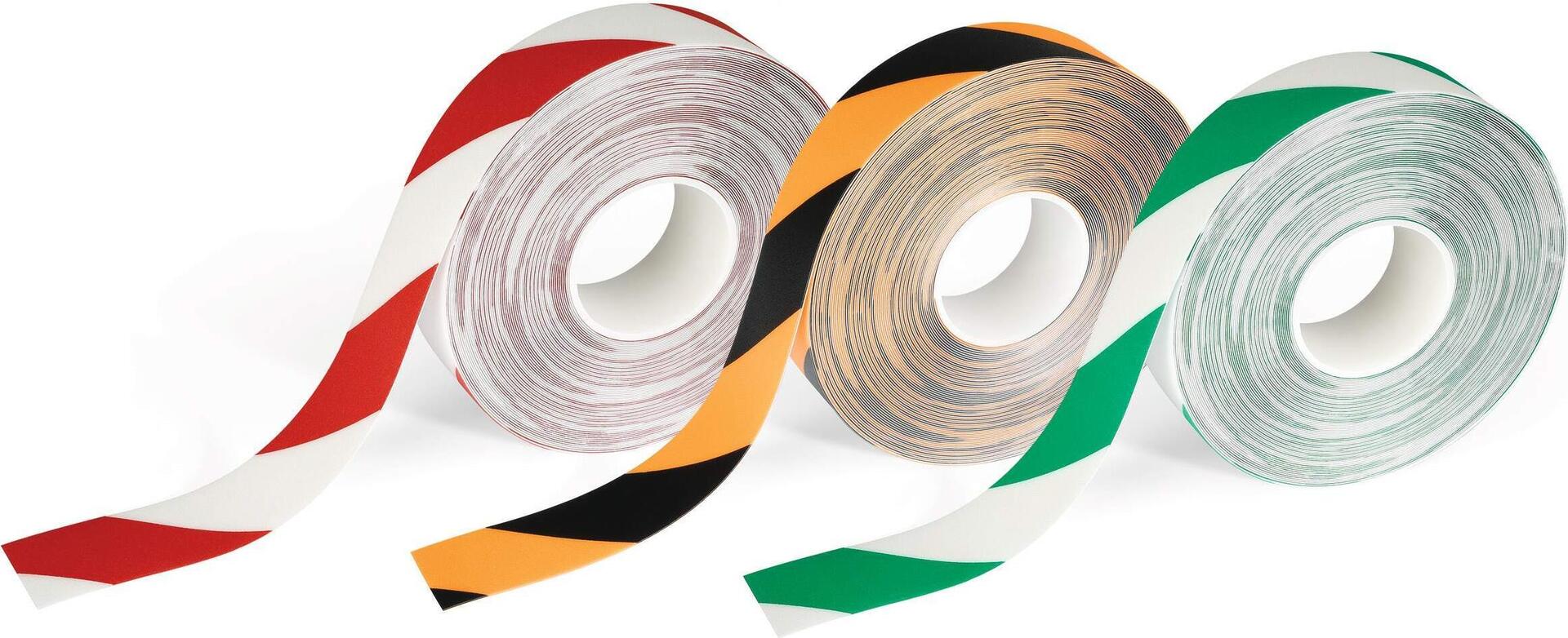 DURABLE DURALINE STRONG Markierungsband 50 mm x 30 m Signalgelb/Signalschwarz