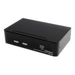 StarTech.com 2 Port DVI USB KVM Switch mit Audio und USB2.0 Hub (SV231DVIUA)