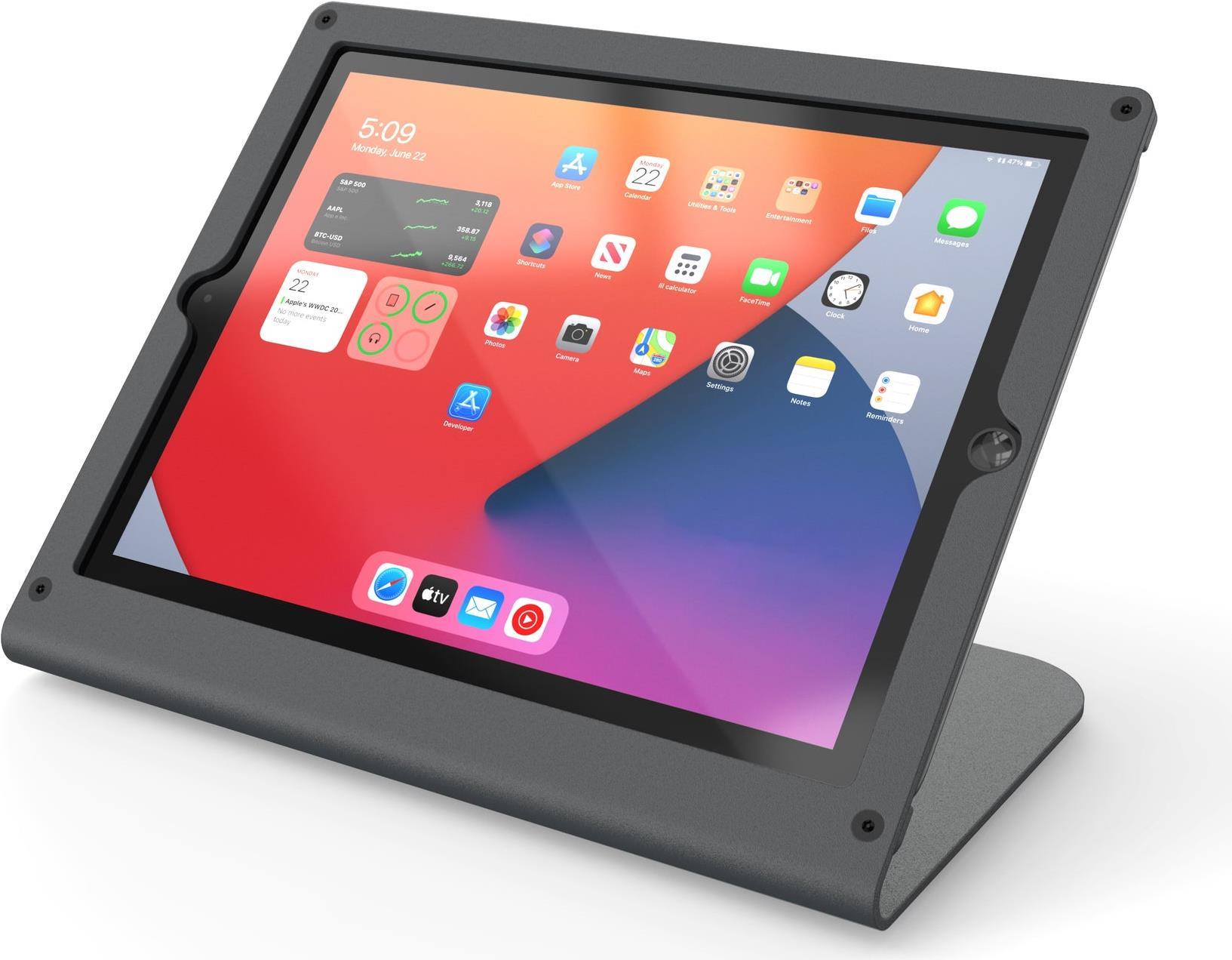 Heckler Design WindFall Stand Prime H600X-BG Tablet-Halterung für iPad 10.2" Schwarz, Grau