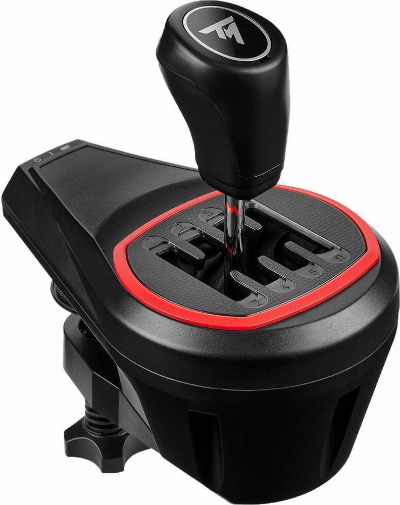 ThrustMaster TH8S Shifter Schaltknüppel kabelgebunden Schwarz, Rot