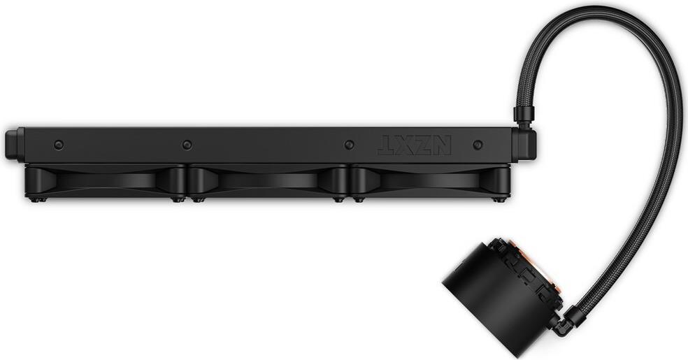 NZXT Kraken Elite 360 All-in-One-Flüssigkeitskühler mit LCD-Display 3x 120 mm Mattschwarz