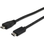 Equip USB-Kabel Micro-USB Typ B (M) zu 24 pin USB-C (M) (12888407)