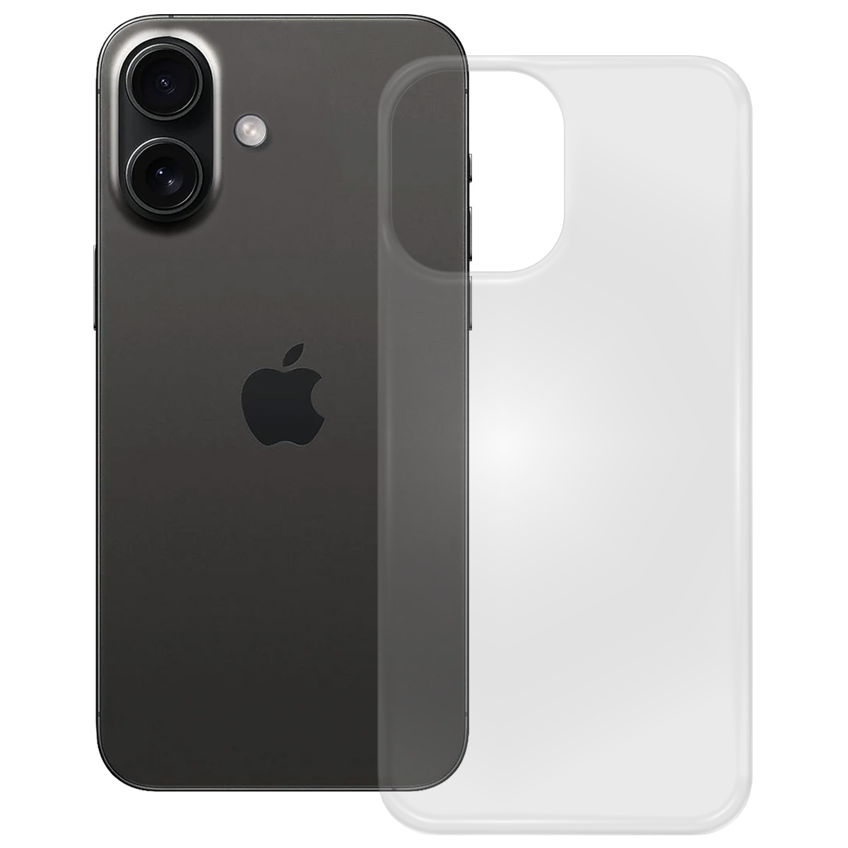 PEDEA Soft TPU Case für Apple iPhone 16 6,1" Transparent