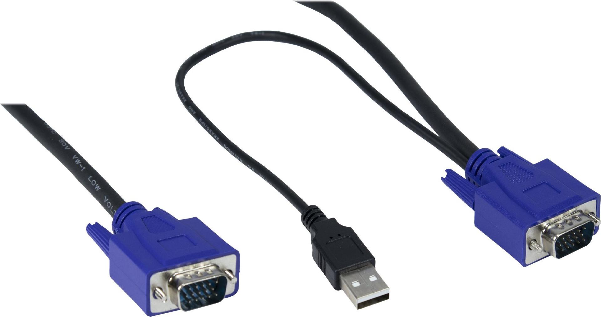 Inter-Tech KVM-1708 LED 17" KVM-Konsole Schwarz