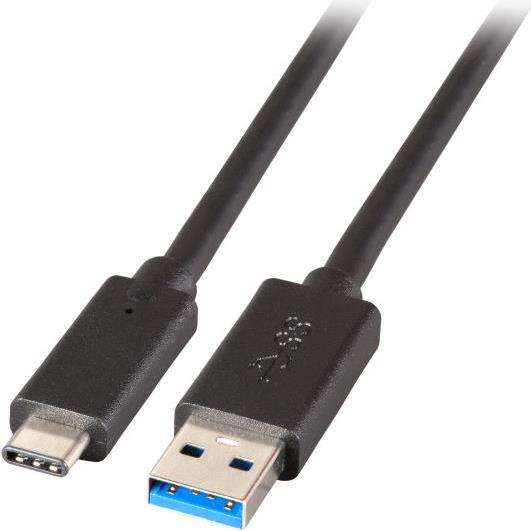 EFB-Elektronik USB3.2 Gen 1 Superspeed Kabel,,Type A/M -C/M,3A, 5Gbit, 0,5m Hersteller: EFB Elektronik (K5282-3ASW.0,5)