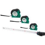 BRÜDER MANNESMANN Rollbandmaß, Länge: 5,0 m 3 Stopper davon 1 Feststellstopper, Metal-Gürtelclip, - 1 Stück (80505)