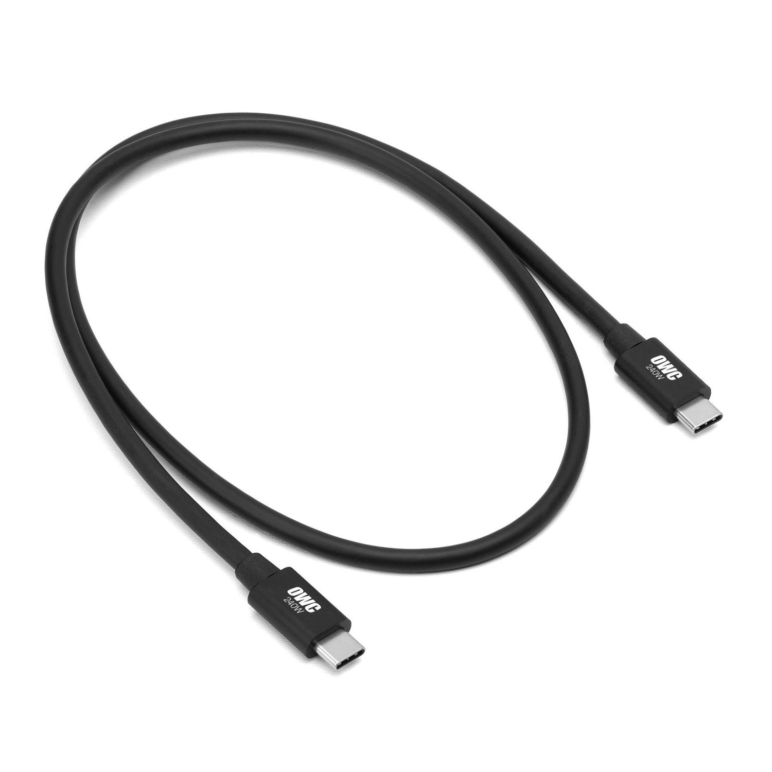 OWC Thunderbolt 5 Kabel USB-C 80 cm Schwarz