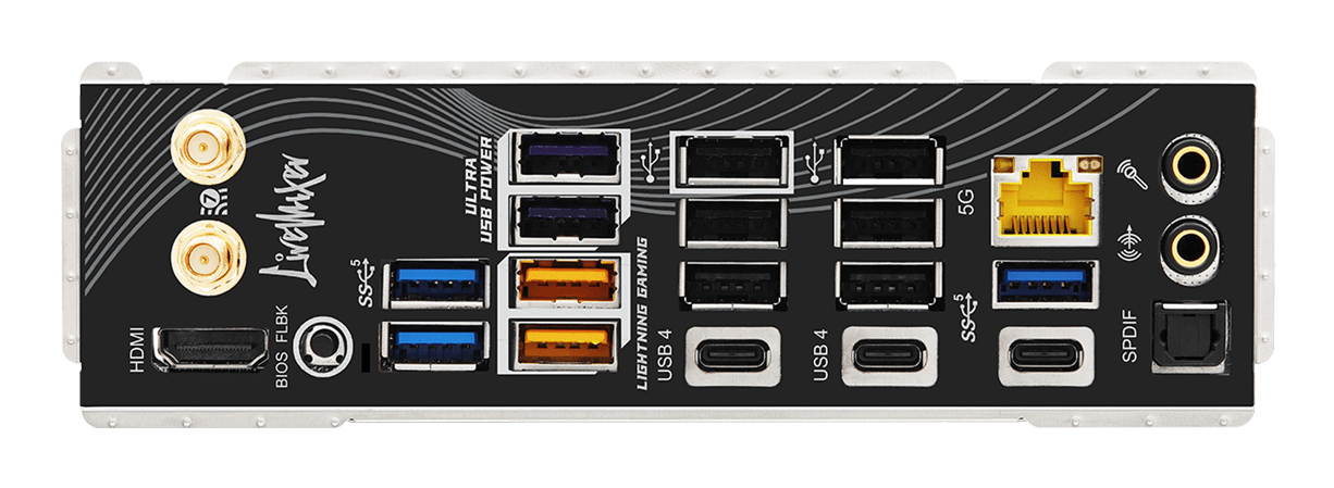 ASRock X870 LiveMixer WiFi Mainboard AMD X870 ATX Schwarz