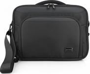 4smarts Laptop-Tasche Target Eco Clamshell 13–14” schwarz (541764)