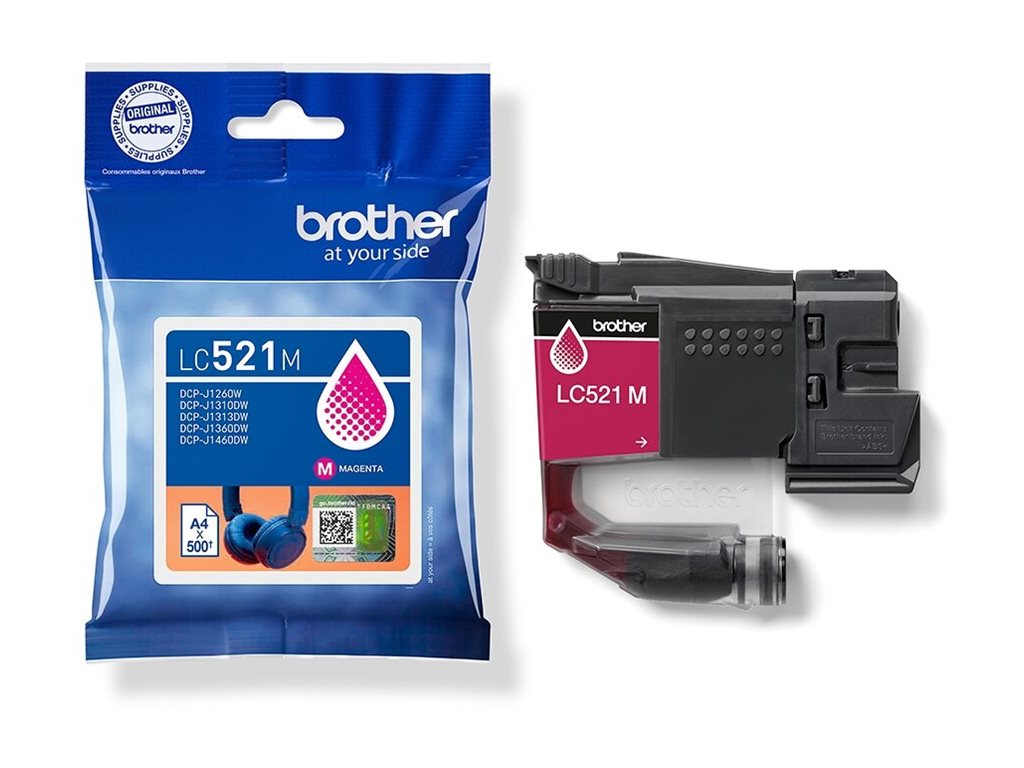 Brother LC521M Original Tintenpatrone Magenta
