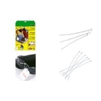 sigel Hängeschilder, 27 x 40 mm (A4), weiß, 200 g-qm, MP für Inkjet-Laser-Kopierer, Spezialkarton, Aufhängelochung (LP715)