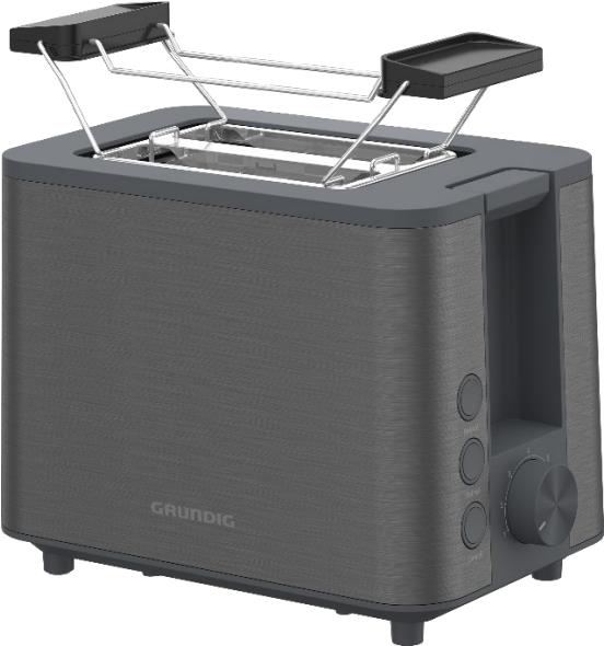 Grundig TA 7340 2 Scheibe(n) 950 W Schwarz (GMS8001)