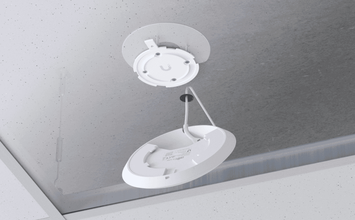 Ubiquiti UniFi U6+ Access Point Wi-Fi 6 2402 Mbit/s PoE Weiß