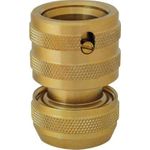 C.K Endanschlussstück für 3/4" Wasserschläuche aus massivem Messing, passend zu allen gängigen Systemen (G7933)