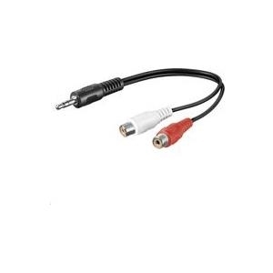 Microconnect 3.5mm/2xRCA (AUDALHF02)