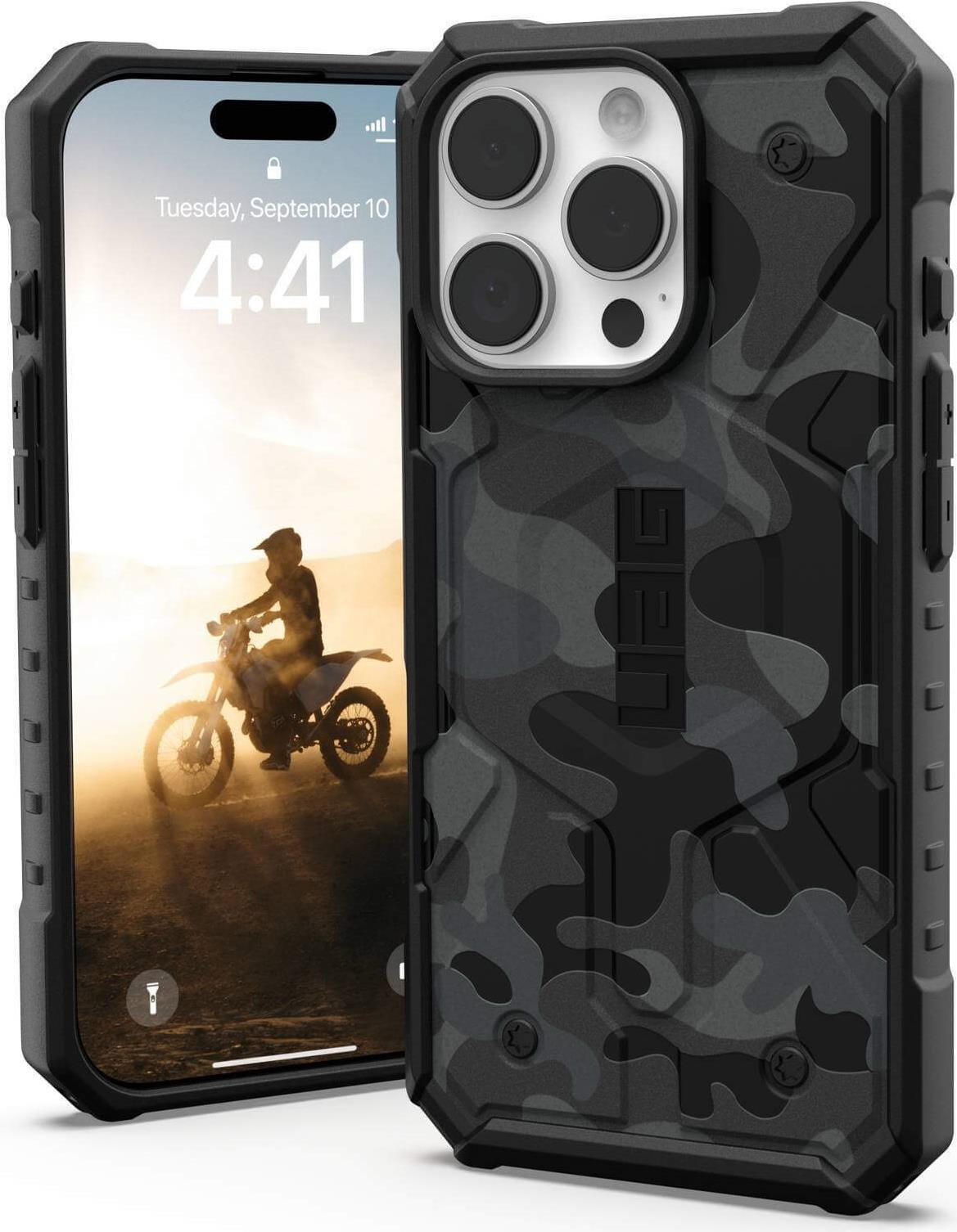 UAG Urban Armor Gear Pathfinder SE MagSafe Case | Apple iPhone 16 Pro | midnight camo | 114471114061 (114471114061)