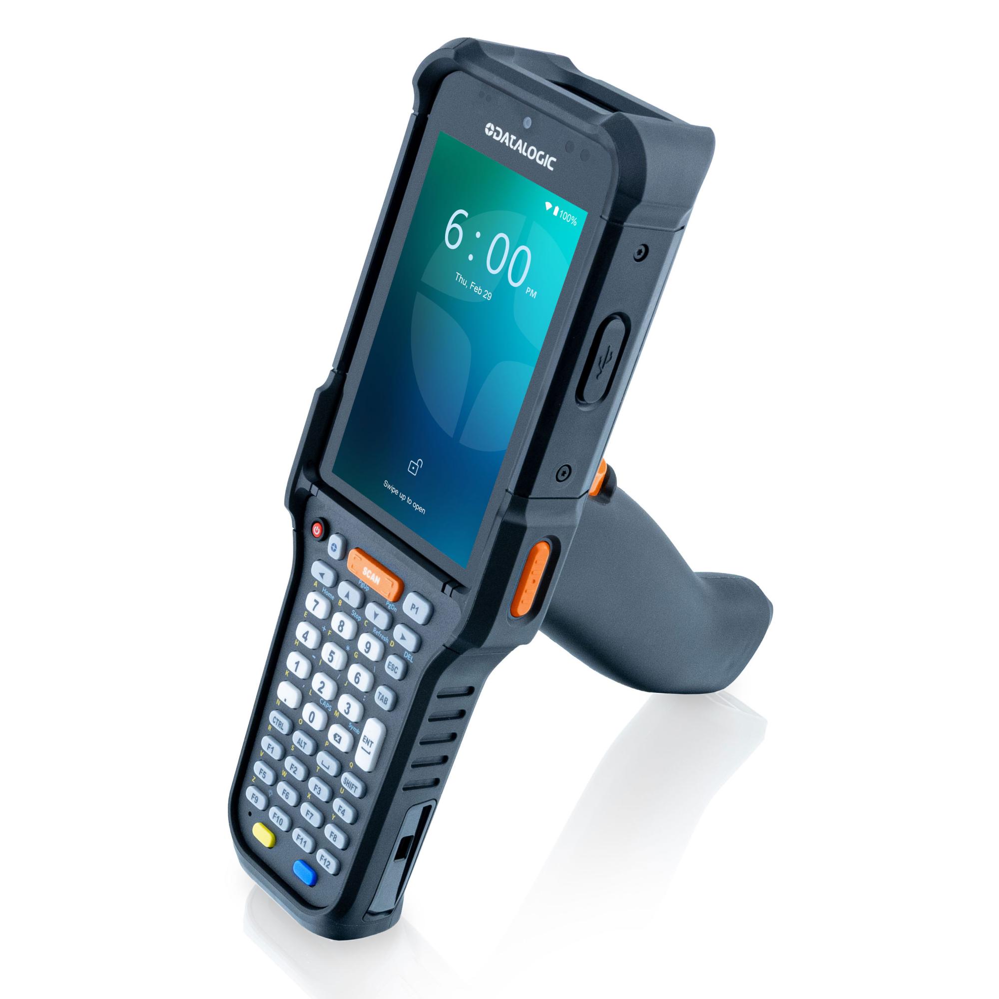 Datalogic Falcon X60 2D Imager 4,3" 8 GB RAM 128 GB Wi-Fi 6E Pistolengriff Grün