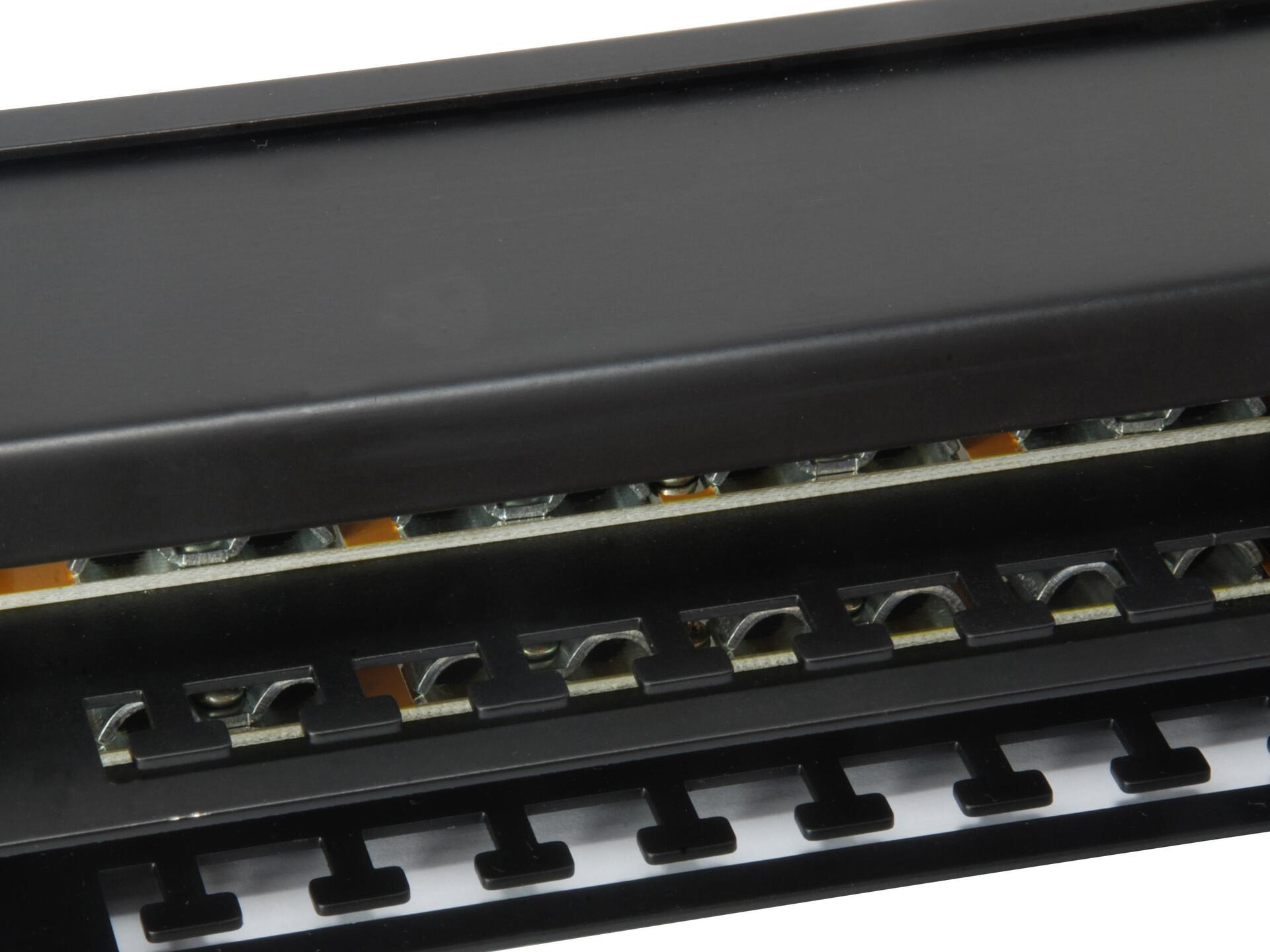 EQUIP 326449 48-Port Cat.6 Geschirmtes Patch Panel Schwarz (326449)