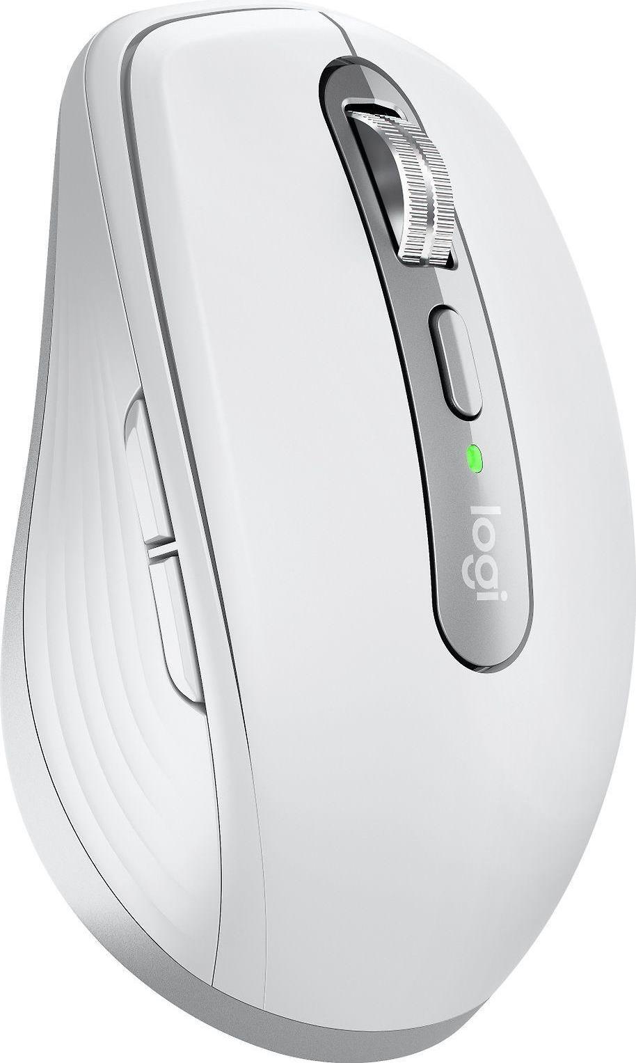 Logitech MX Anywhere 3S Kabellose Maus Bluetooth 8000 DPI Pale Gray