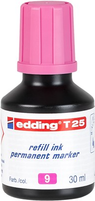 EDDING Nachfülltinte Marker 4-T25009 Rosa 30 ml 4-T25009