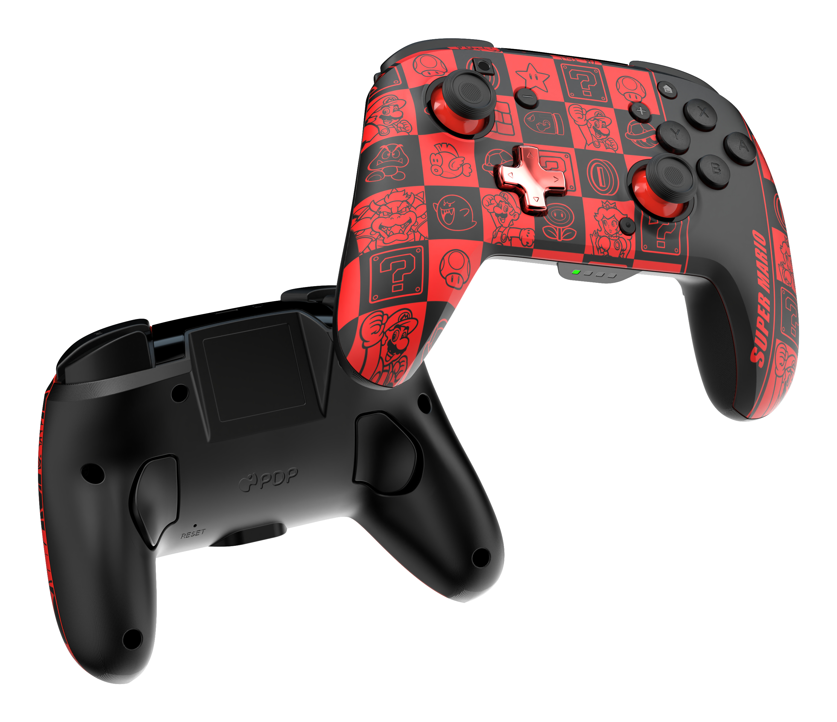 PDP Rematch Glow Kabelloses Game Pad Nintendo Switch Super Icon