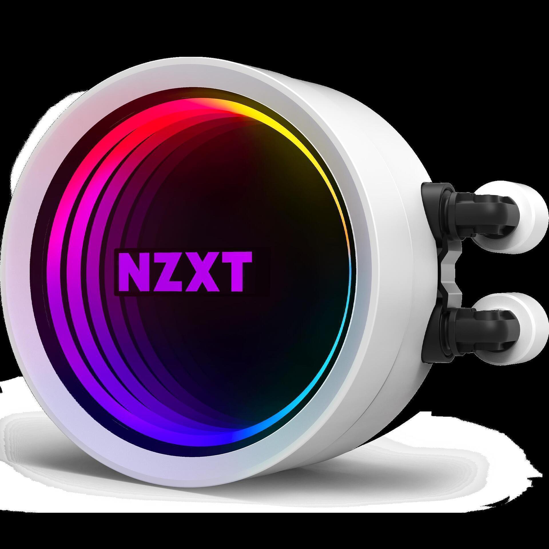 NZXT Kraken X63 RGB Prozessor-Flüssigkeitskühlsystem 280 mm Mattes Weiß