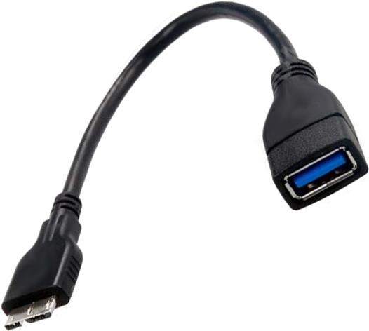 ALLNET USB_3.0_OTG_MICRO_ADAPTER 0.15m USB A Micro-USB B Männlich Männlich Schwarz USB Kabel (USB_3.0_OTG_micro_adapter)