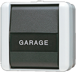 JUNG 831 NAW. Anzahl der Pole: 1P, Produktfarbe: Schwarz, Weiß. AC Eingangsspannung: 250 V, Schaltleistung: 10 A (831NAW)