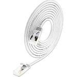 SLIM KAT6A 10 Gigabit Lightpatchkabel rund, U/FTP, Ø 3,8mm, weiss KAT6A LIGHT geschirmt (PKW-LIGHT-STP-K6A 0.15 WS)