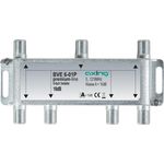 Axing BVE00601P1. Produktfarbe: Edelstahl. Stecker: F. Breite: 142 mm, Tiefe: 32 mm, Höhe: 64 mm (BVE00601P)