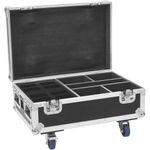 ROADINGER Flightcase 4x AKKU IP UP-4 Plus HCL Spot WDMX mit Ladefunktion (31005163)