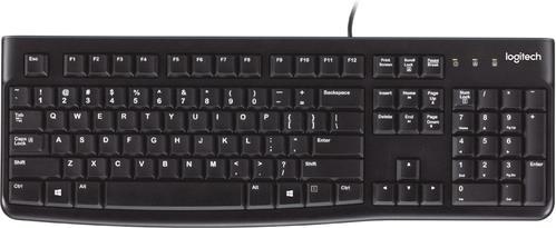 Logitech Keyboard K120 for Business Tastatur USB Hebräisch Schwarz (920-008899)