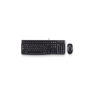 Logitech Desktop MK120 Tastatur und Maus Set USB Layout US Englisch (920-002562)