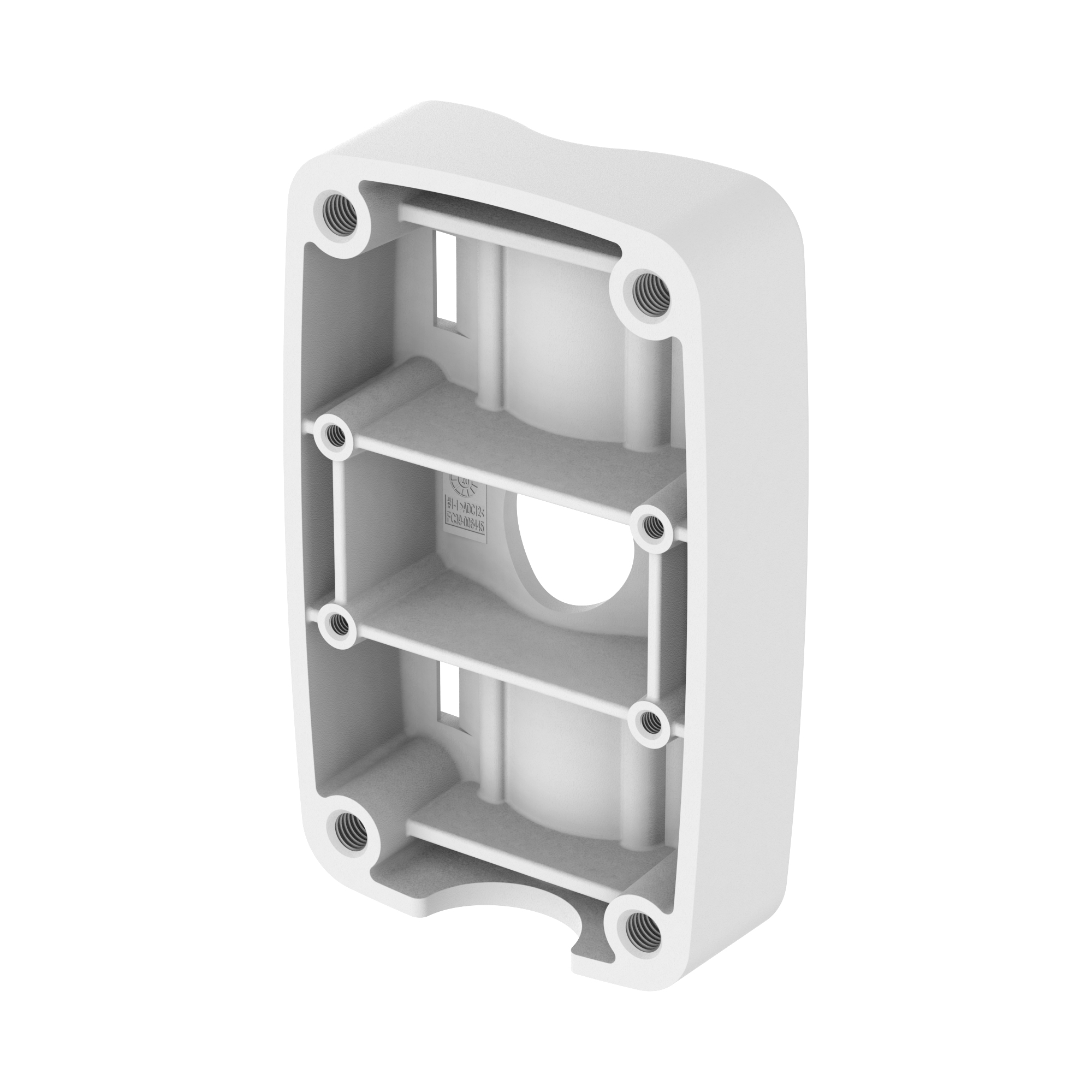 Hanwha Vision SBP-300PMW2 Masthalter Montageadapter Aluminium Weiß