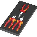 Wera 9784 Schaumstoffeinlage KNIPEX Zangen-Set VDE 1 3-teilig schwarz/grau für (05150184001)