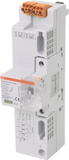 ABB OVR ZP+ 3N 7.5-255 M Kombinierter Blitz-Überspannungsableiter (2CTB815799R2800)