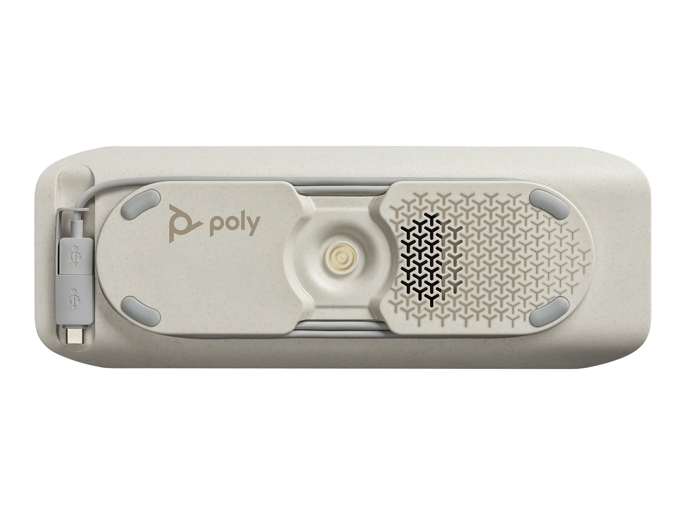 Poly Sync 40 for Microsoft Teams Freisprecheinrichtung USB-A Schwarz, Silber