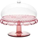 Guzzini VANITY Kuchenplatte mit Fuß und Haube Flamingo pink (131901SAR35)