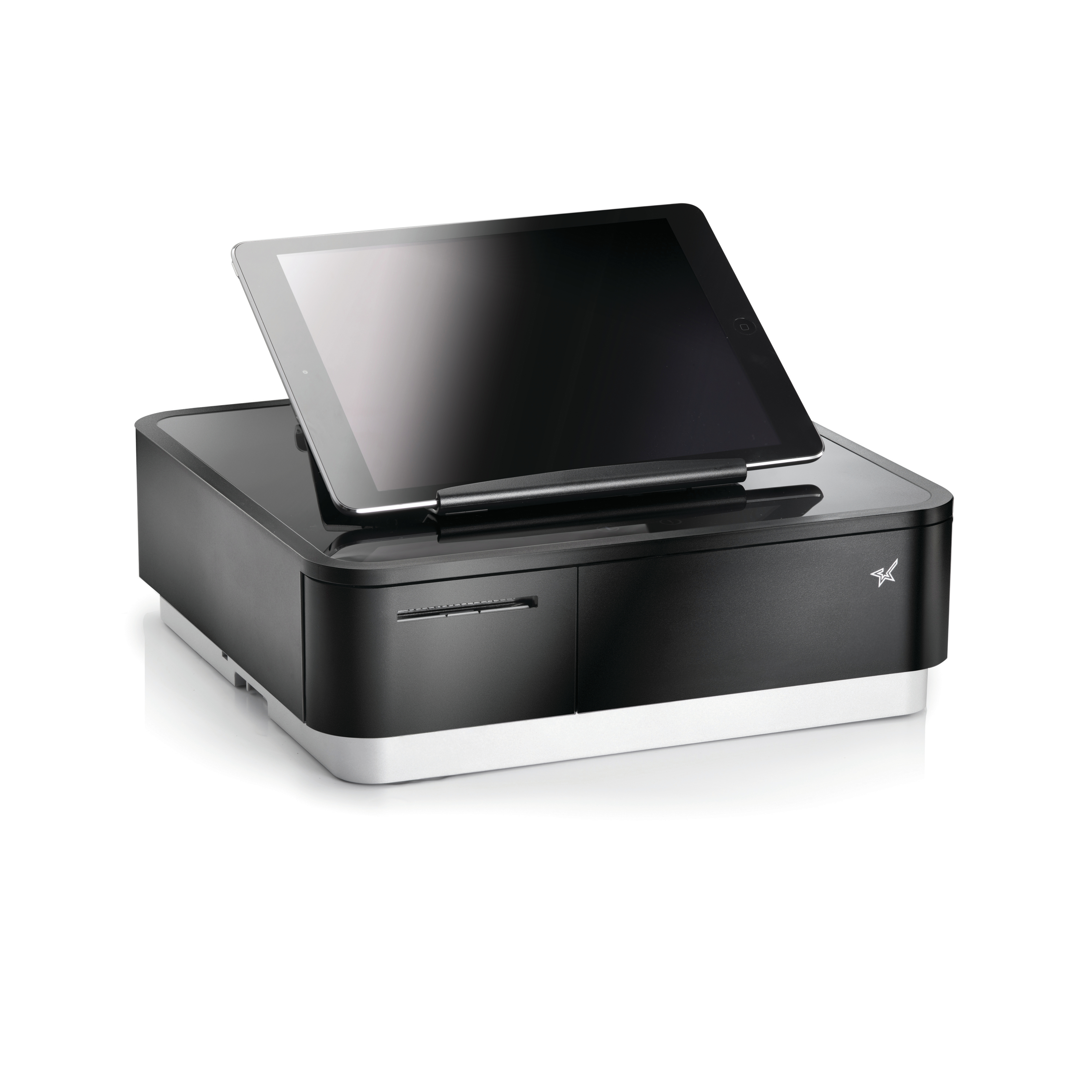 Star Micronics mPOP Kassenlade-Bondrucker-Kombination Thermodirekt 58mm USB-C Bluetooth Schwarz