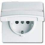 Busch-Jaeger 2064-0-0301. Buchsen-Typ: CEE 7/3, Anzahl der Pole: 2P+E. Produktfarbe: Weiß, Internationale Schutzart (IP-Code): IP44. Eingangsspannung: 250 V, Stromstärke (maximal): 16 A. Breite: 70 mm, Höhe: 62 mm (2064-0-0301)