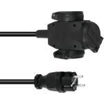 PSSO Verlängerung 3x1,5 5m 3-fach sw (30247012)