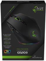 MediaRange MRGS203 Maus rechts USB Typ-A Optisch 5000 DPI (MRGS203)