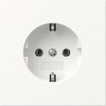 GIRA 446670 SCHUKO-Steckdose o.Kr.Flaechenschalter Reinweiß (446670)