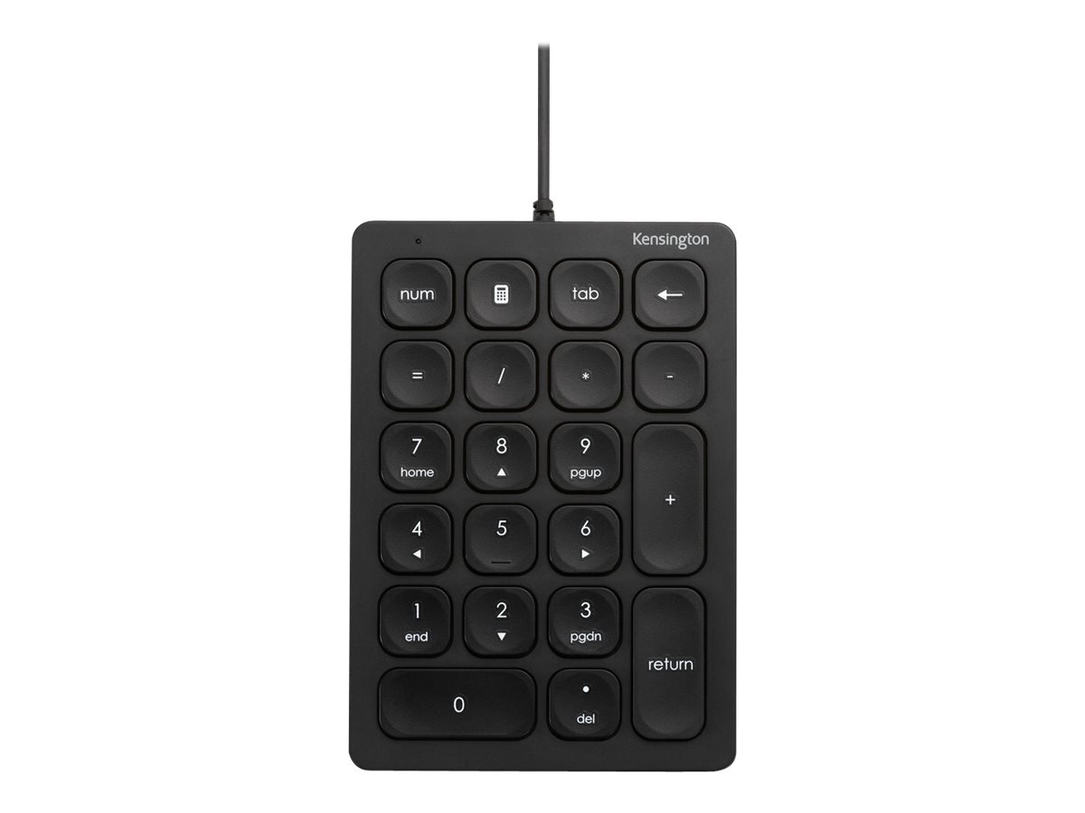 Kensington K79820WW Nummernblock 21 Tasten 4 Shortcut-Tasten USB Schwarz
