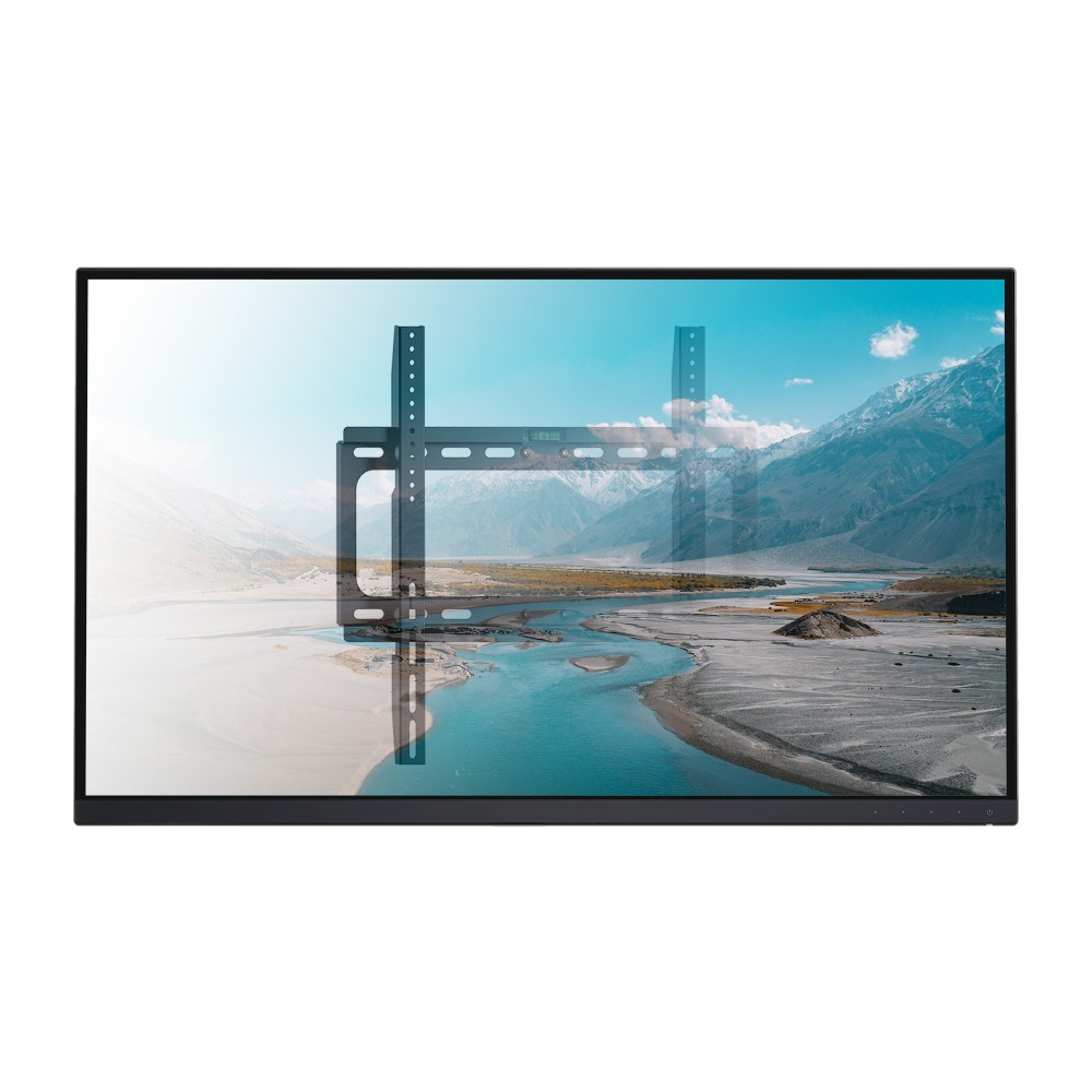 Techly LED 200 Wandhalterung 25"-56" Schwarz