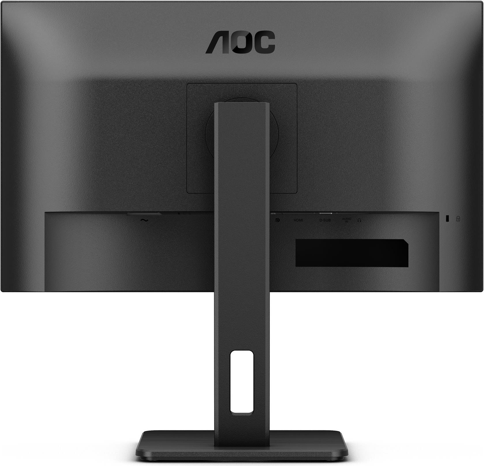 AOC E3 24E3QAF 23,8" Monitor 1920 x 1080 IPS 75 Hz Textured Black