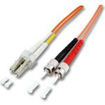 Triotronik LDP-50 LC-ST 1.0 Glasfaserkabel 1 m Orange (LDP-50 LC-ST 1.0)